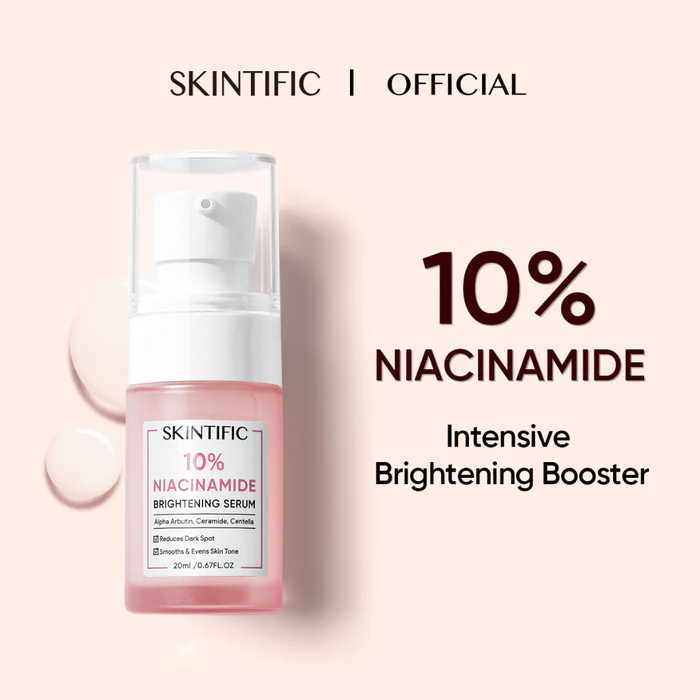 SKINTIFIC 10% Niacinamide Brightening Serum 20ml - Image 6