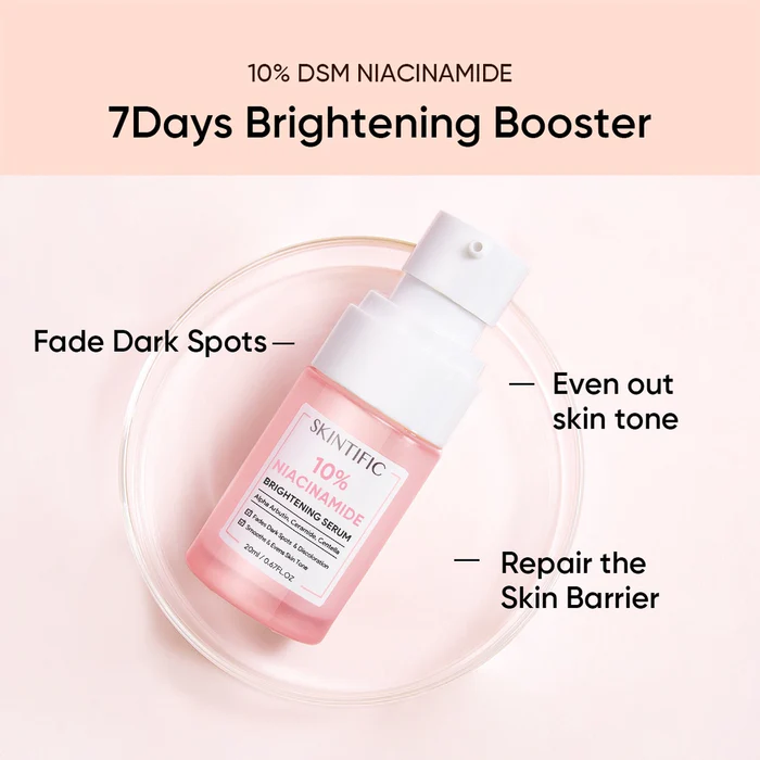 SKINTIFIC 10% Niacinamide Brightening Serum 20ml - Image 5