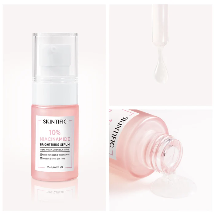 SKINTIFIC 10% Niacinamide Brightening Serum 20ml - Image 3