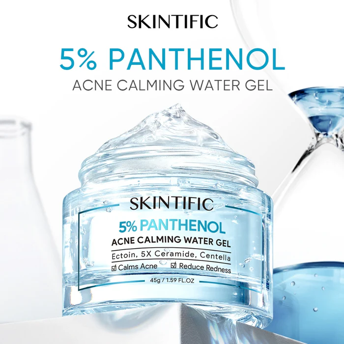 SKINTIFIC 5% Panthenol Acne Calming Water Gel 45g - Image 5