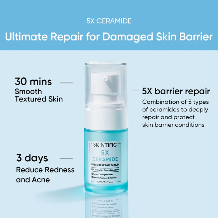 SKINTIFIC 5x Ceramide Serum 20ml - Image 3