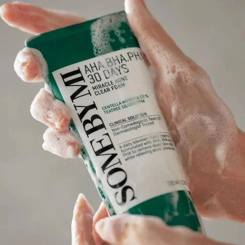 SOME BY MI AHA BHA PHA 30 Days Miracle Pimple Clear Foam 100ml - Image 3