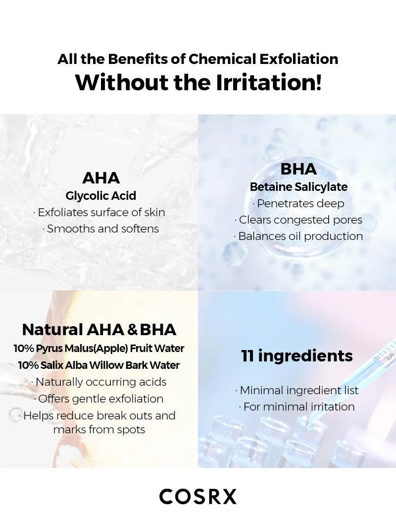 COSRX AHA/BHA Clarifying Treatment Toner 150ml - Image 6