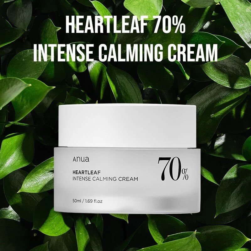 ANUA Heartleaf 70 Intense Calming Cream 50ml - Image 2
