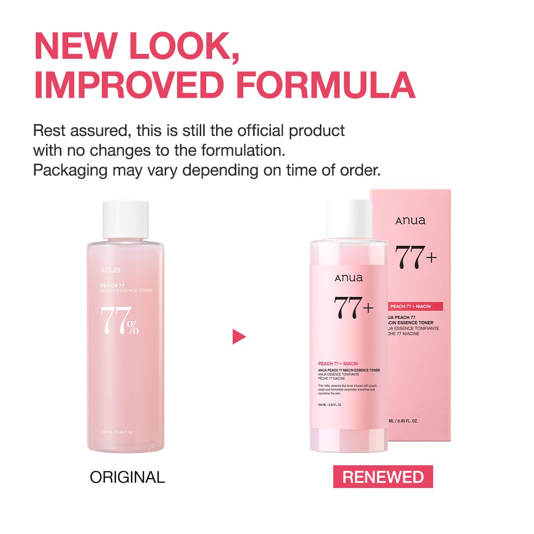 ANUA Peach Niacin Essence Toner 250ml - Image 2