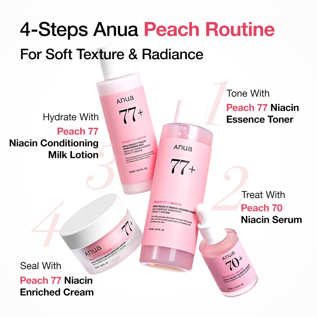 ANUA Peach Niacin Essence Toner 250ml - Image 5