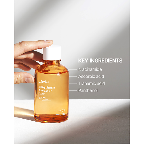 JUMISO All Day Vitamin Glow Boost Facial Toner 125ml - Image 4