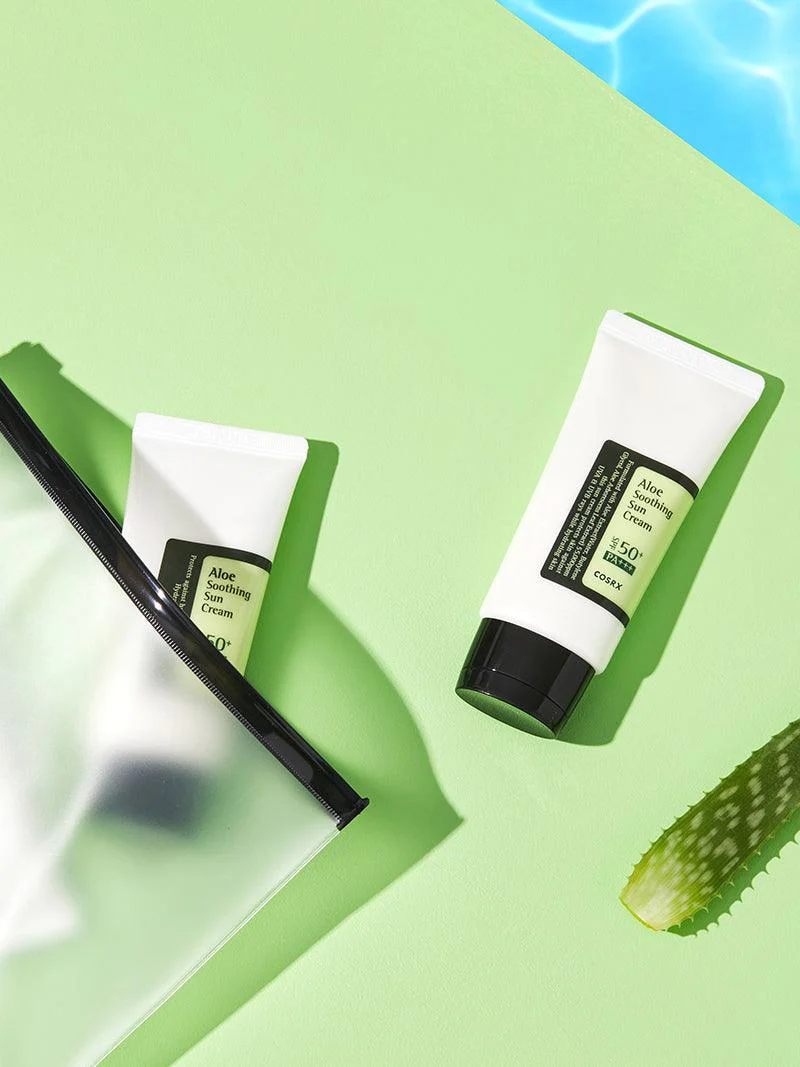 COSRX Aloe Soothing Sun Cream SPF 50+ PA+++ - Image 4