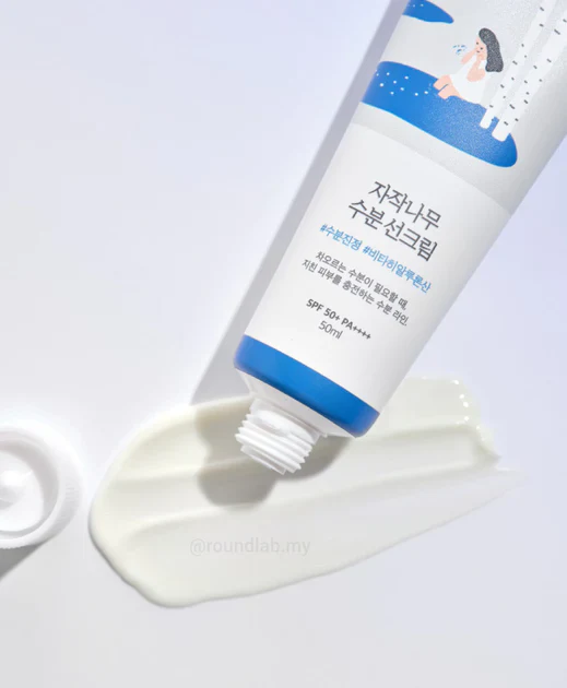ROUND LAB Birch Juice Moisturizing sunscreen Spf50+ PA++++ 50ml - Image 3