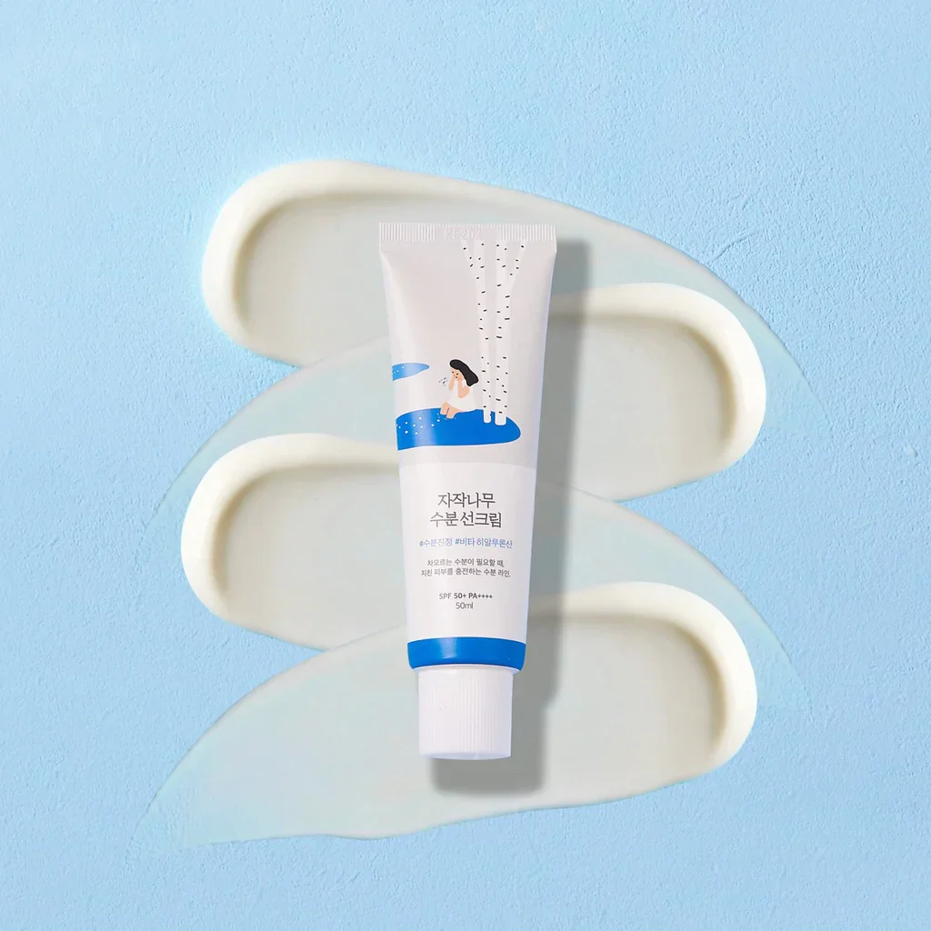 ROUND LAB Birch Juice Moisturizing sunscreen Spf50+ PA++++ 50ml - Image 2