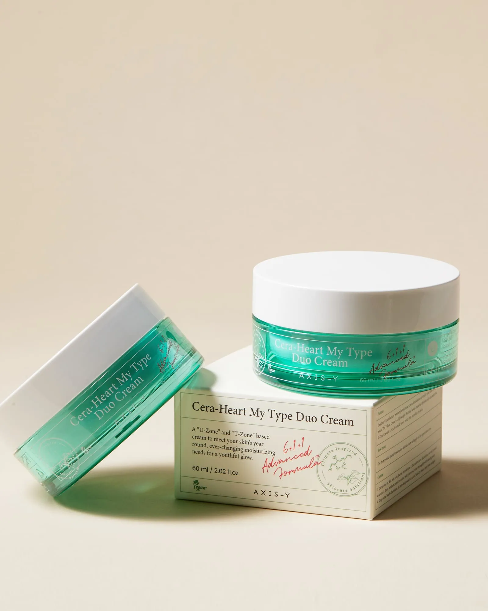 AXIS-Y Cera-Heart My Type Duo Cream 60ml - Image 2