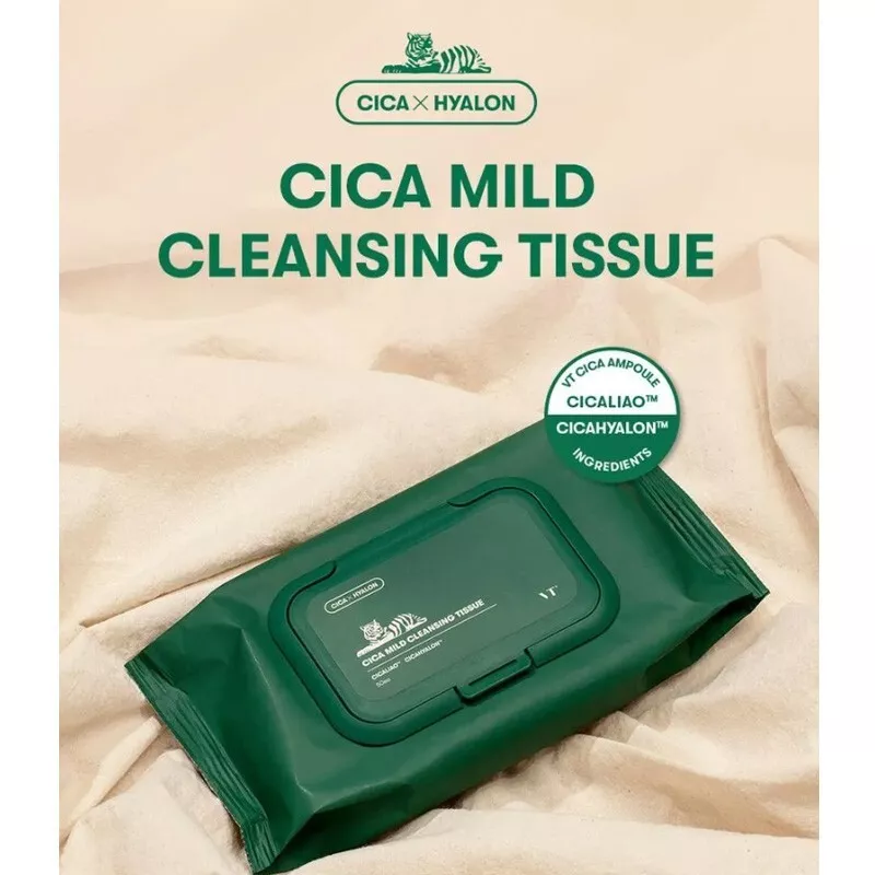 VT Cica Mild Cleansing Tissue - Image 2