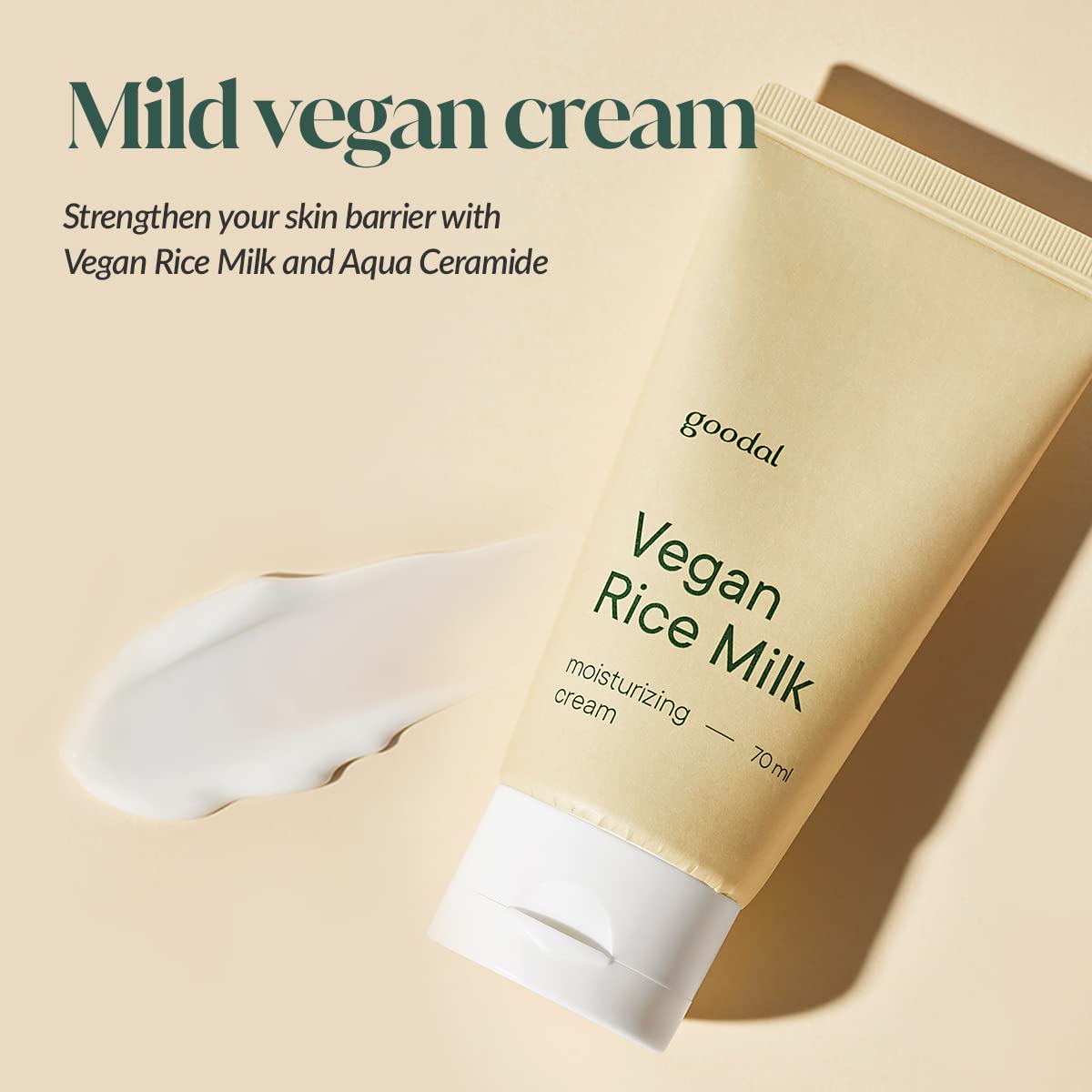 GOODAL Vegan Rice Milk Moisturizing Cream 70ml - Image 4