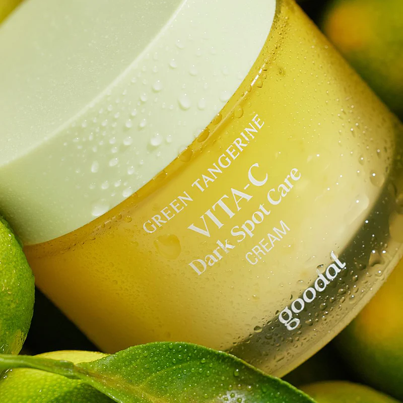 GOODAL Green Tangerine Vita C Dark Spot Care Cream 50ml - Image 2