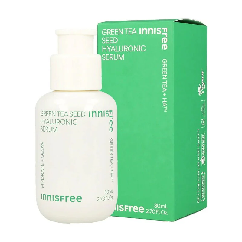 INNISFREE Green Tea Seed Hyaluronic Serum 80ml - Image 4