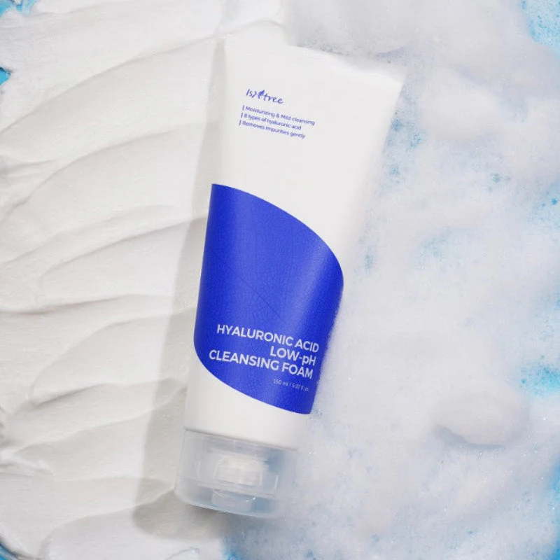 ISNTREE Hyaluronic Acid Low PH Cleansing Foam 150ml - Image 3