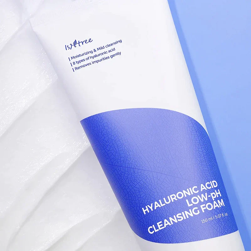 ISNTREE Hyaluronic Acid Low PH Cleansing Foam 150ml - Image 2