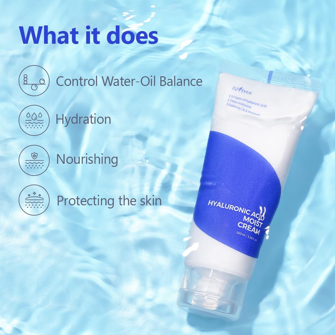 ISNTREE Hyaluronic Acid Moist Cream 100ml - Image 2