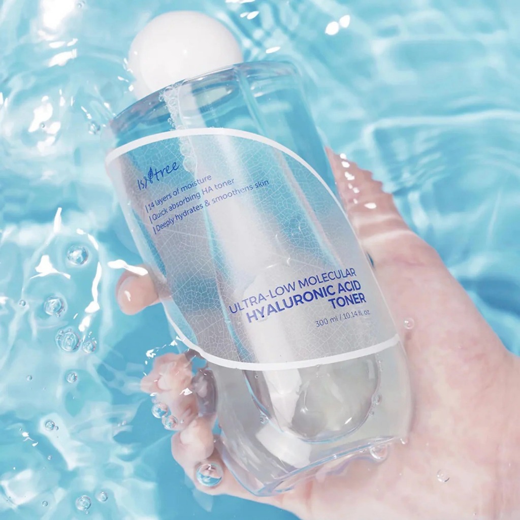 ISNTREE Ultra-Low Molecular Hyaluronic Acid Toner 300ml - Image 2