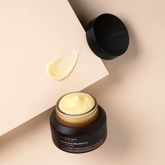 MARY & MAY Idebenone + Blackberry Intense Cream 70g - Image 3
