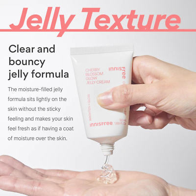 INNISFREE Jeju Cherry Blossom Jelly Cream 50ml - Image 4
