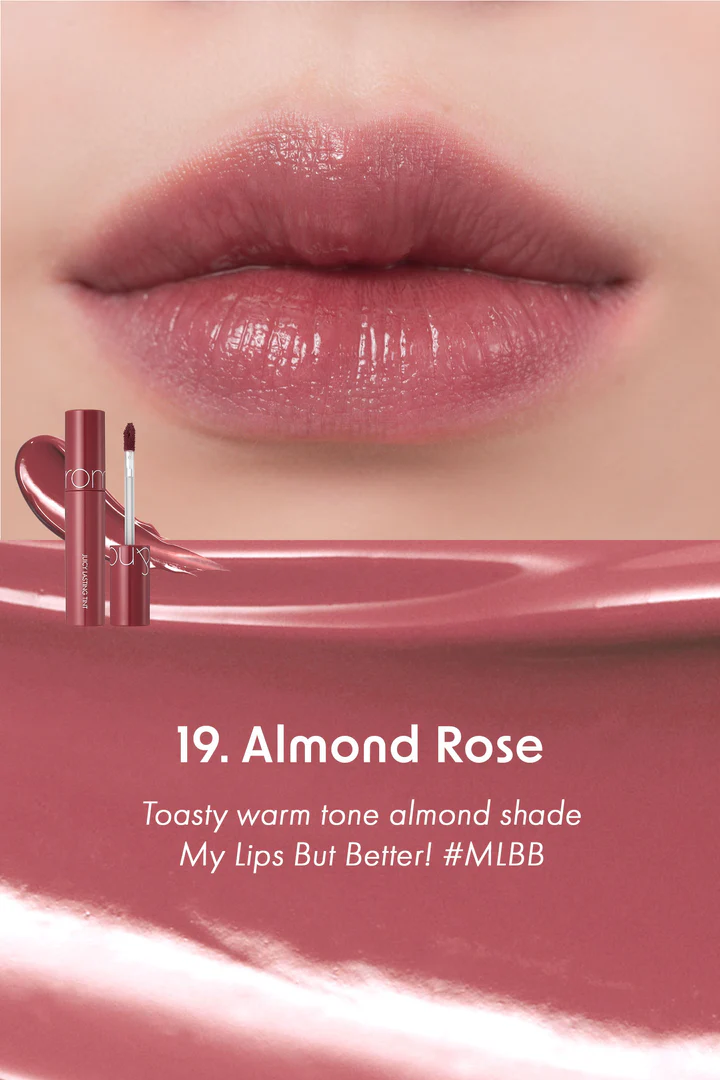 ROM&ND Juicy Lasting Tint #19 Almond Rose - Image 4