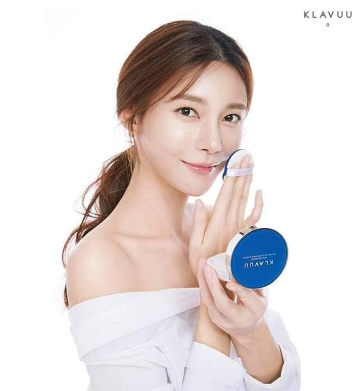 Klavuu Blue Pearlsation High Coverage Marine Collagen Aqua Cushion #23 12g - Image 2
