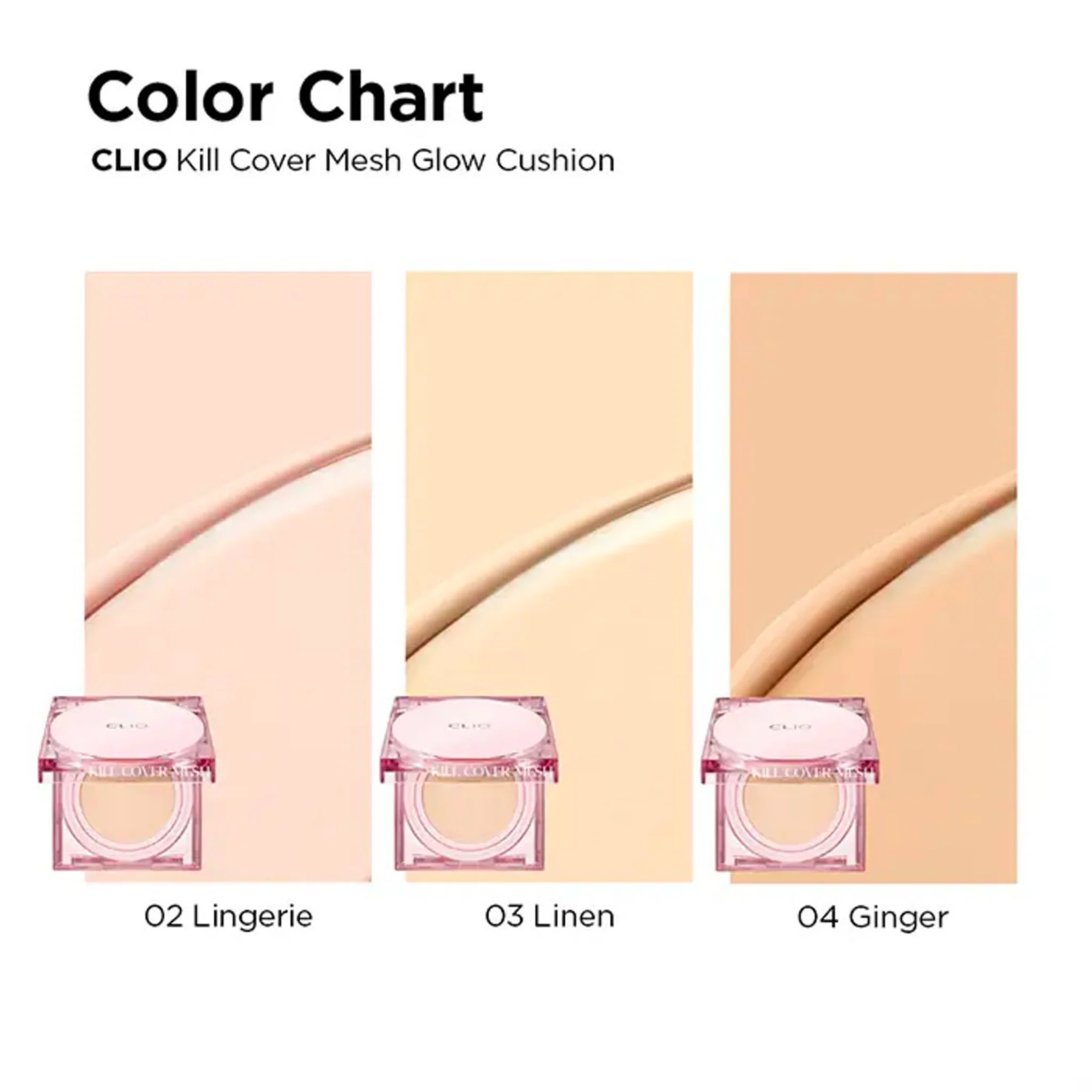 CLIO Kill Cover Mesh Glow Cushion #4-BP Ginger - Image 5