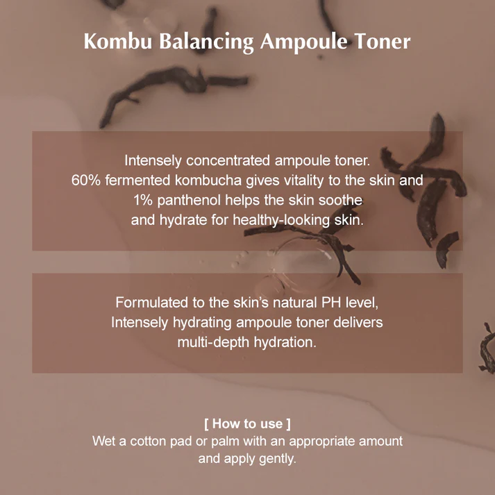 KAINE Kombu Balancing Ampoule Toner 150ml - Image 2