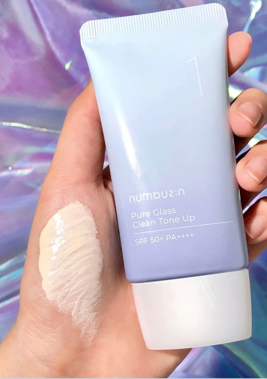 NUMBUZIN No.1 Pure Glass Clean Tone Up Spf50+ PA++++ 50ml - Image 3