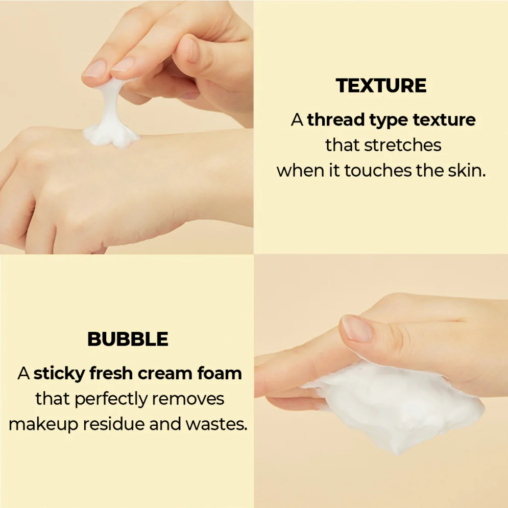 NUMBUZIN No.2 Deep Clean Fresh Cream Cleanser 120ml - Image 3