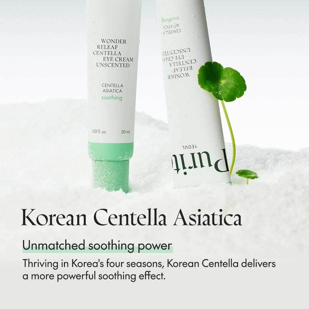 PURITO SEOUL Wonder Releaf Centella Eye Cream Unscented 30ml - Image 3