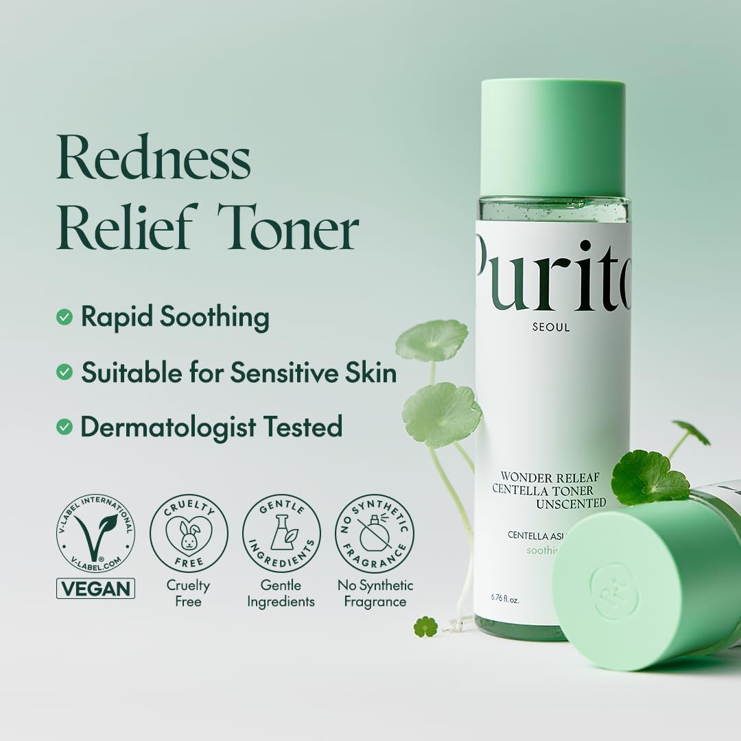 PURITO SEOUL Wonder Releaf Centella Toner Unscented 200ml - Image 3