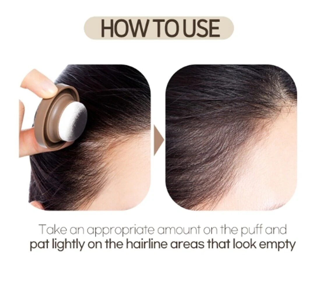 ETUDE Pang Pang Hair Shadow 01 Dark Brown 3.5g - Image 4