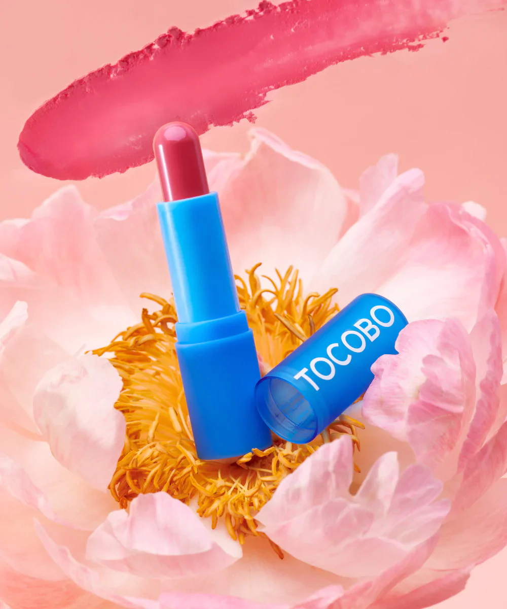 TOCOBO Powder Cream Lip Balm 032 Rose Petal - Image 3