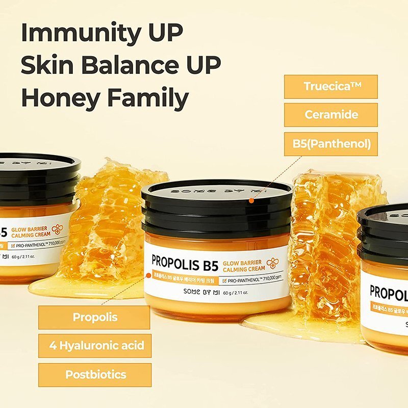 SOME BY MI Propolis B5 Glow Barrier Calming Cream - Image 3