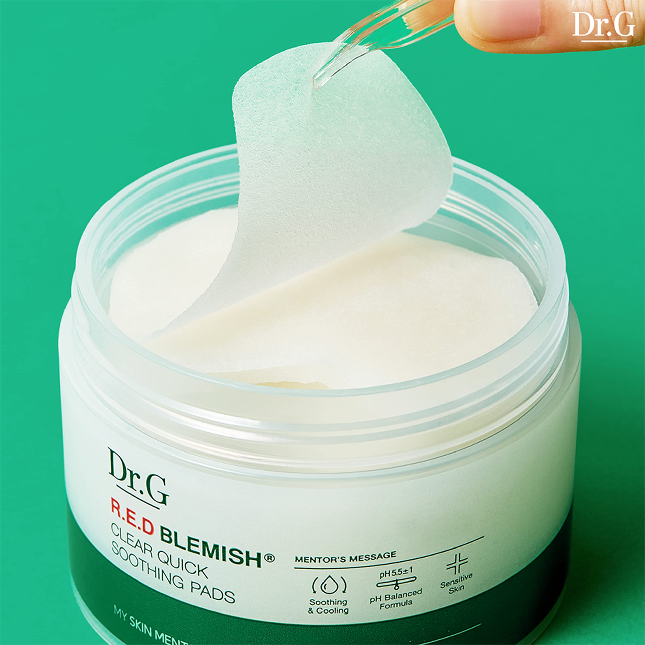 DR.G R.E.D Blemish Clear Quick Soothing Pads (70EA) - Image 5