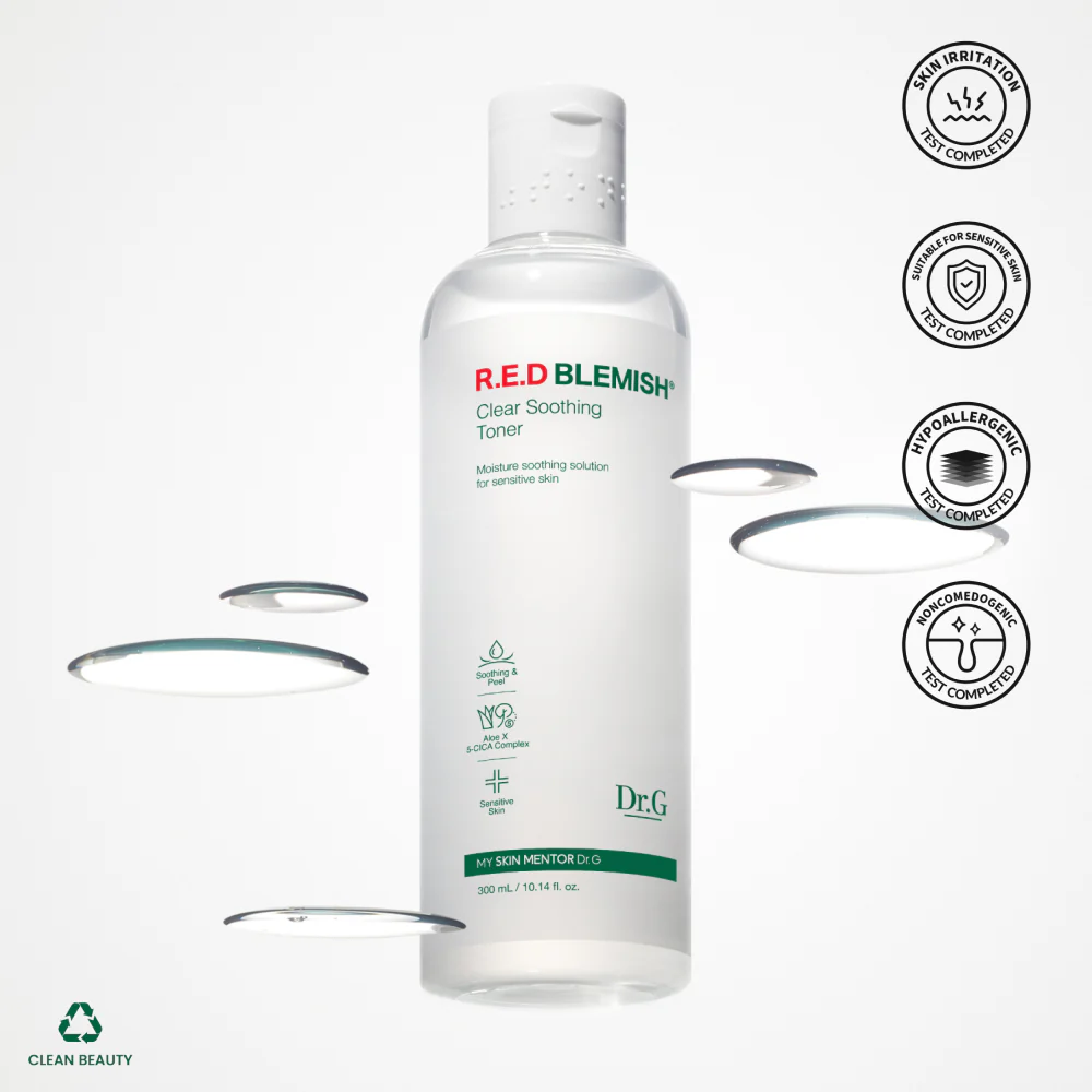 DR.G R.E.D Blemish Clear Soothing Toner 300ml - Image 5