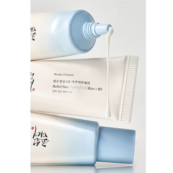 BEAUTY OF JOSEON Relief Sun Aqua-Fresh : Rice + B5 Spf50+ PA++++ 50ml - Image 3