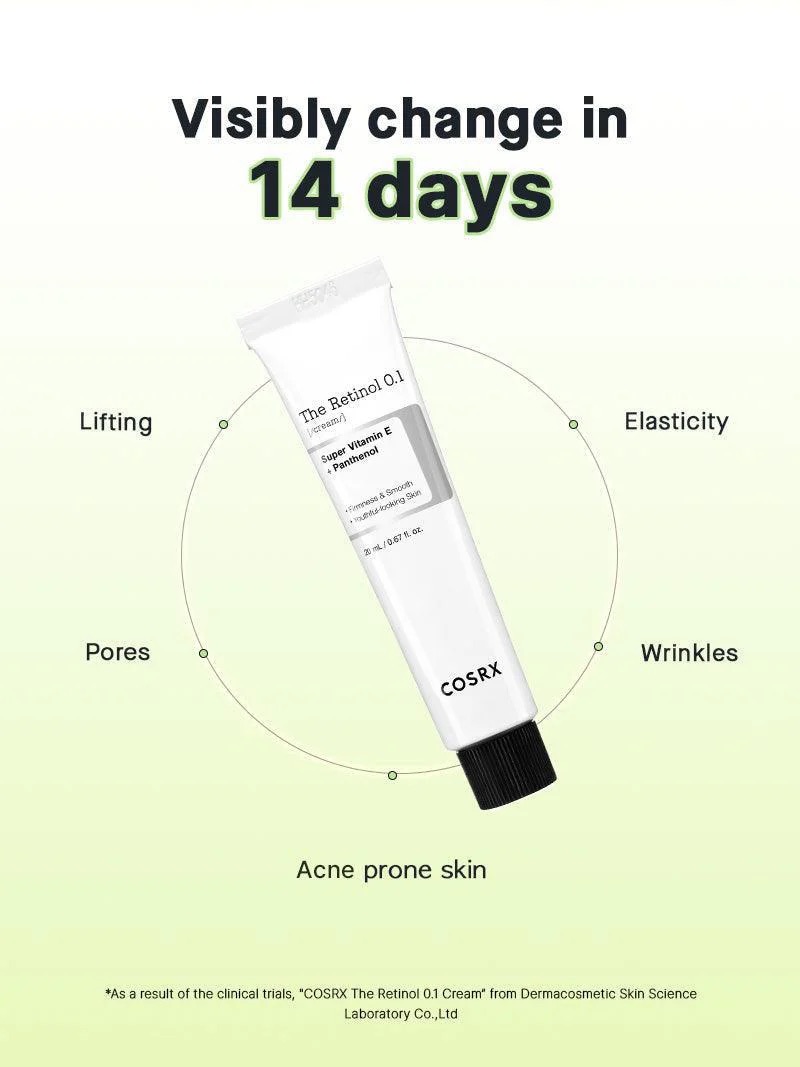 COSRX Retinol 0.1 Cream 20ml - Image 3
