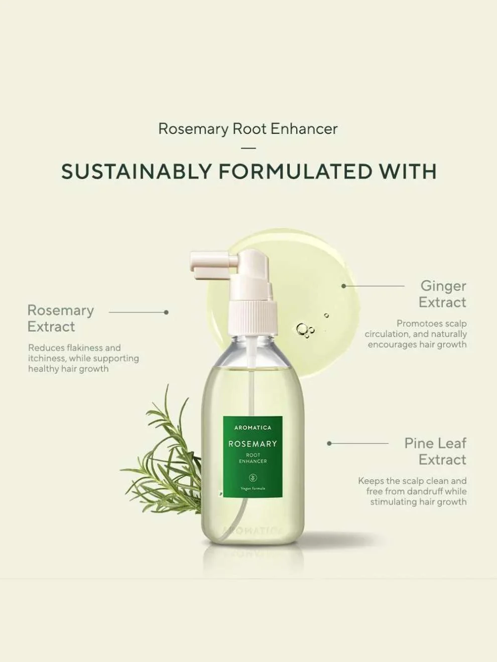 AROMATICA Rosemary Root Enhancer 100ml - Image 4