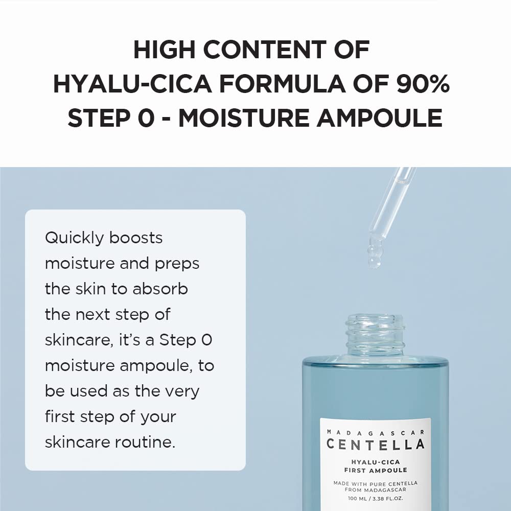SKIN1004 Madagascar Centella Hyalu-Cica First Ampoule 100ml - Image 4