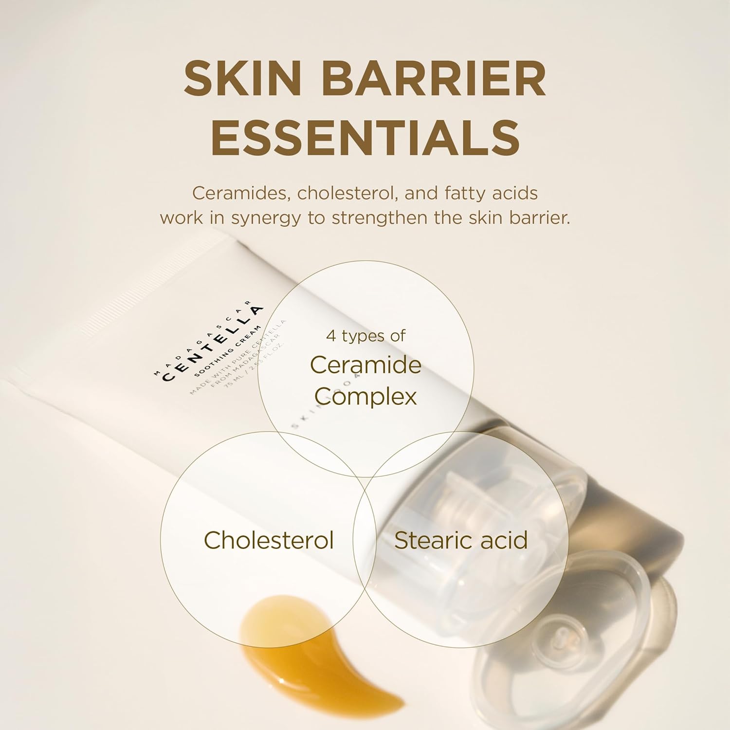 SKIN1004 Madagascar Centella Soothing Cream 30ml - Image 4