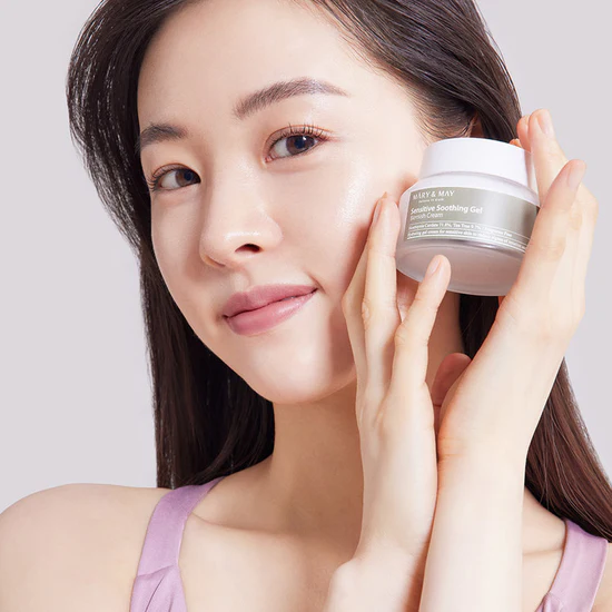 MARY & MAY Sensitive Soothing Gel Blemish Cream 70g - Image 5