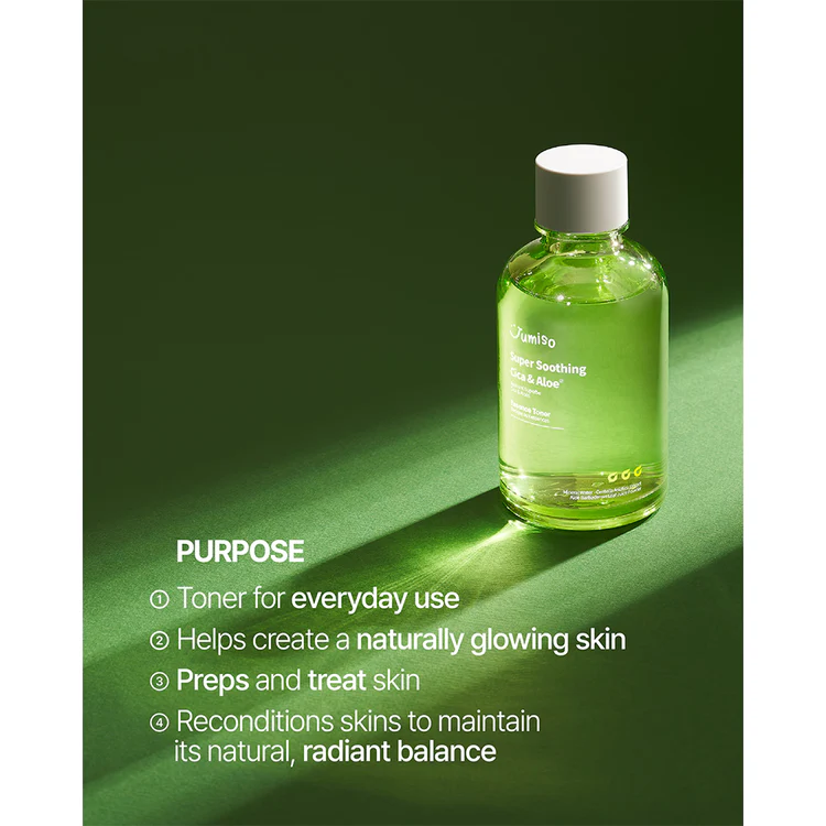 JUMISO Super Soothing Cica & Aloe Essence Toner - Image 6