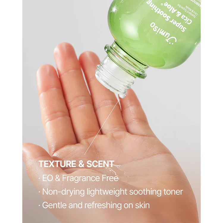 JUMISO Super Soothing Cica & Aloe Essence Toner - Image 4