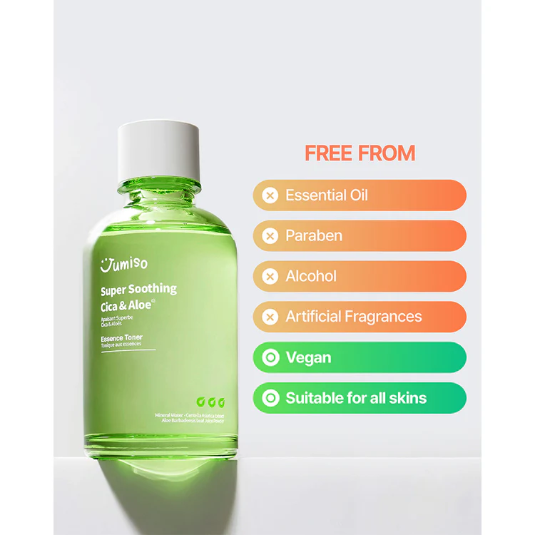 JUMISO Super Soothing Cica & Aloe Essence Toner - Image 2
