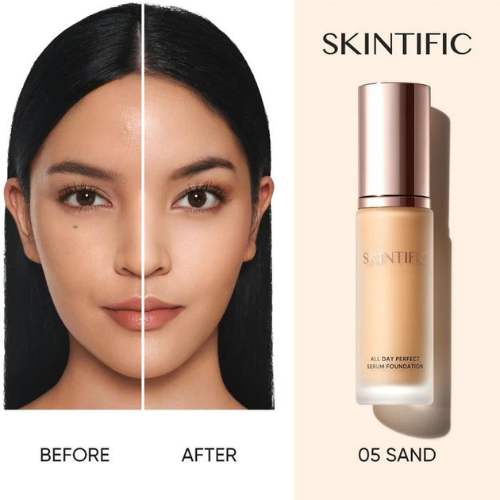 SKINTIFIC All Day Perfect Serum Foundation #05 Sand