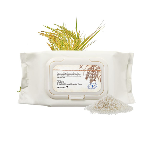 SKINFOOD Rice Daily Brightening Cleansing Tissue