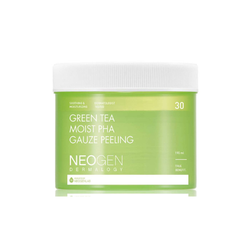 NEOGEN Green Tea Moist PHA Gauze Peeling 190ml [30Pads]